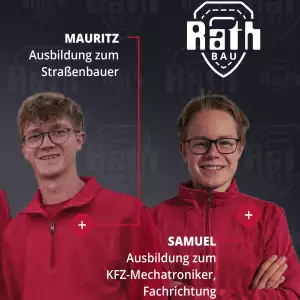 🚧 Willkommen im RathBau Team! 🚧 Am 1. September starteten unsere neuen Nachwuchskräfte in einen spannenden Lebensabschnitt…